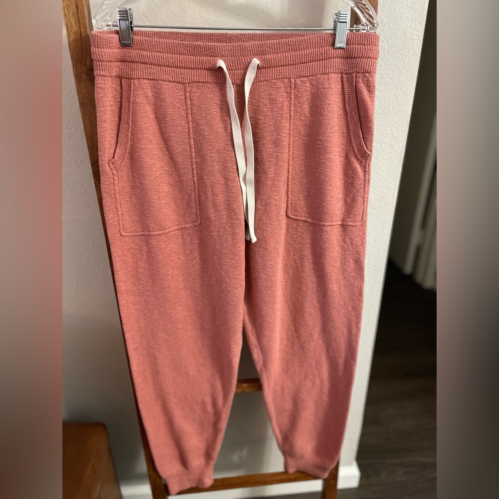 Madewell Pink Sweatpants Joggers Size L